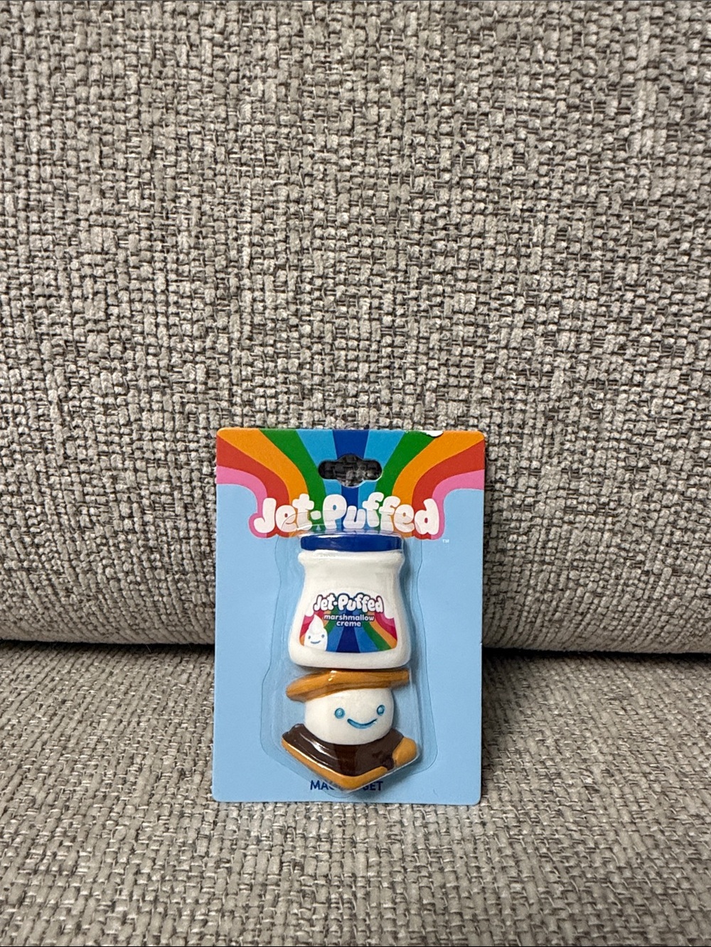 Jet-Puffed Marshmallow Magnet Set of 2